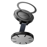 Hoco Folding Magnetic Ring Car Holder for Dashboard H61 - Black